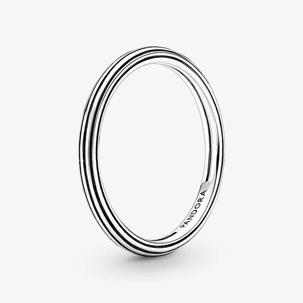 Set Nhẫn Mix Charm Pandora ME Love Ring B801293 Màu Bạc/Đỏ