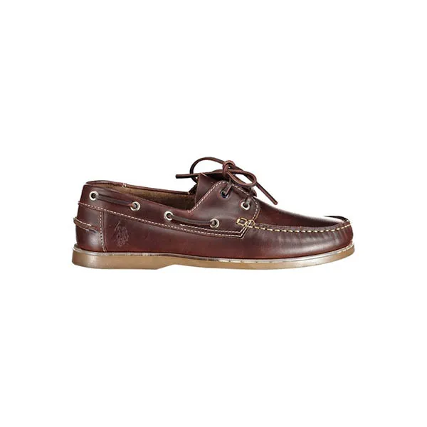 Giày Lười Nam U.S. Polo Assn.Cổ Điển Màu Nâu Size 40