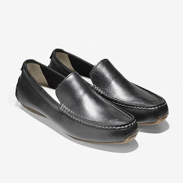 Giày Lười Cole Haan Somerest Vntn II Màu Đen Size 42.5
