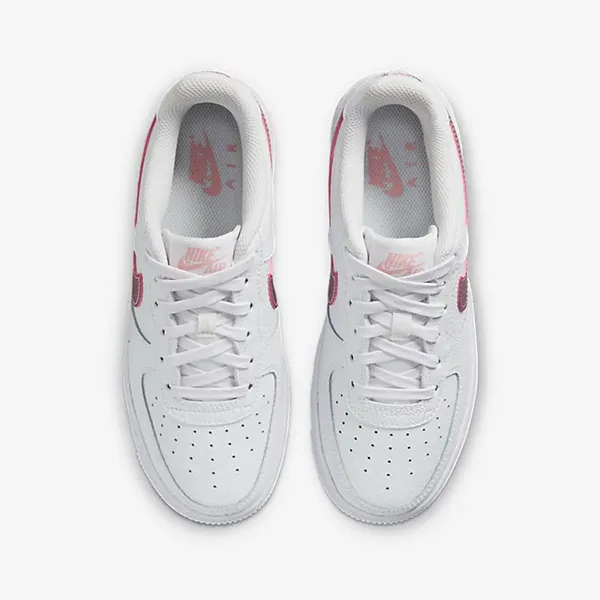 Giày Thể Thao Nike Air Force 1 GS 'White Pink Glaze' CT3839-104 Màu Trắng Hồng Size 38