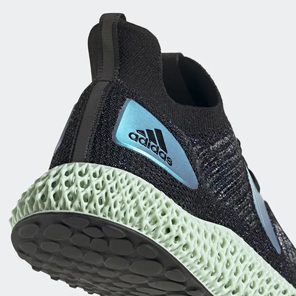 Giày Thể Thao Adidas AlphaEdge 4D Shoes Black Iridescent / Reflective (FV6106) Màu Đen Phối Xanh Size 42 - 4