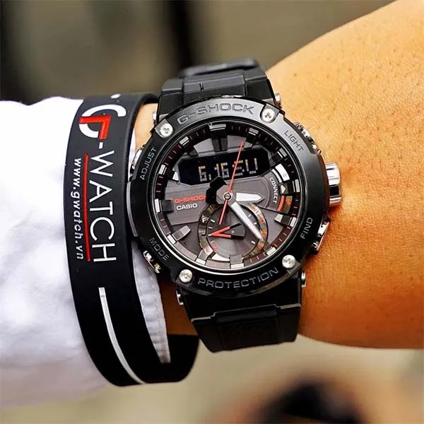 Đồng Hồ Nam Casio Analog-Digital GST-B200B-1A Màu Đen