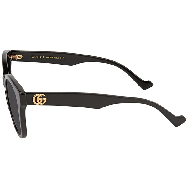 Kính Mát Gucci Grey Round Ladies Sunglasses GG1002SK 001 56 Màu Đen