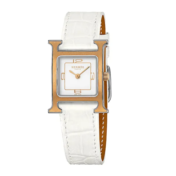 Đồng Hồ Hermès Heure H, 21mm Màu Bạc