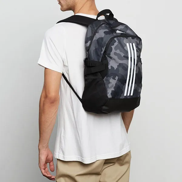 Balo Adidas Bts Camp Graphic Power HE2662 Màu Đen Xám