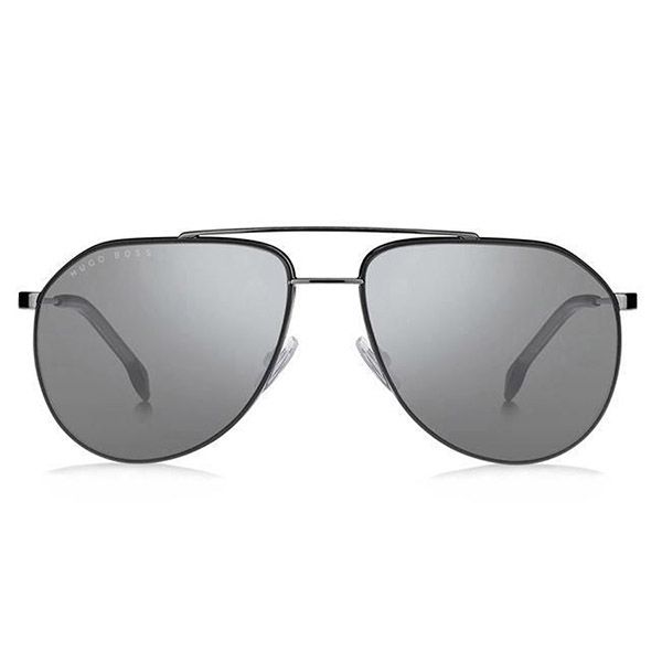 Kính Mát Hugo Boss Silver Mirror Aviator Men's Sunglasses BOSS 1326/S 0KJ1/T4 60 Màu Xám Bạc - 3