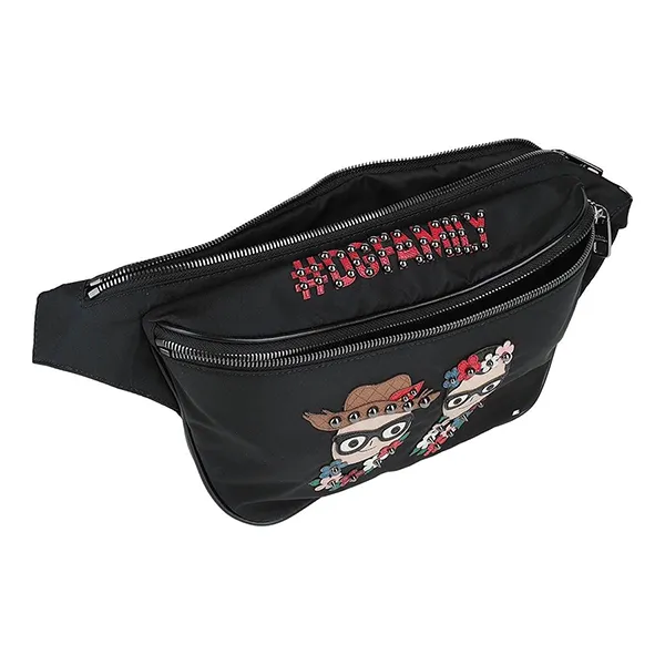 Túi Đeo Hông Nam Dolce & Gabbana D&G DG Family Belt Bag Màu Đen - Túi xách - Vua Hàng Hiệu