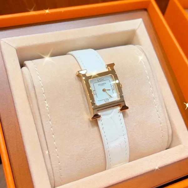Đồng Hồ Hermès Heure H, 21mm Màu Bạc