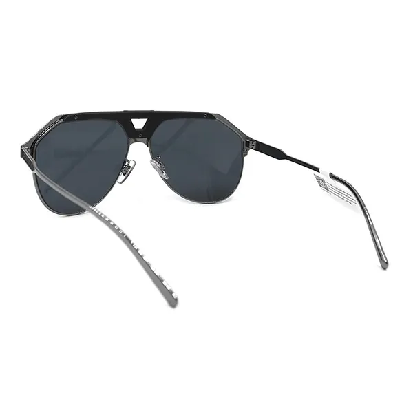 Kính Mát Dolce & Gabbana D&G DG2257 1277/6G 60-13 Sunglasses Màu Đen Xám