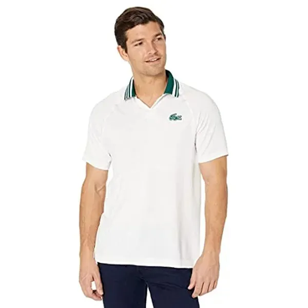 Áo Polo Lacoste Men’s Sport Shirt Màu Trắng Size S - Thời trang - Vua Hàng Hiệu