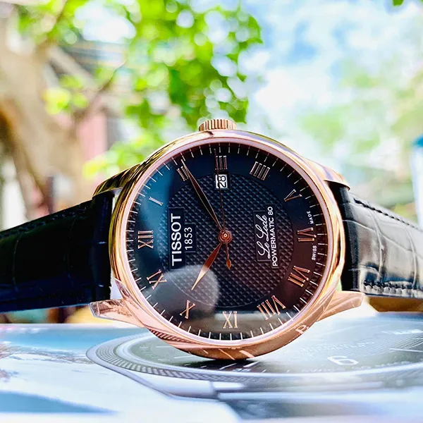 Đồng Hồ Nam Tissot T-Classic Automatic Black Dial Men's Watch T006.407.36.053.00 Màu Vàng Đen - Đồng hồ - Vua Hàng Hiệu