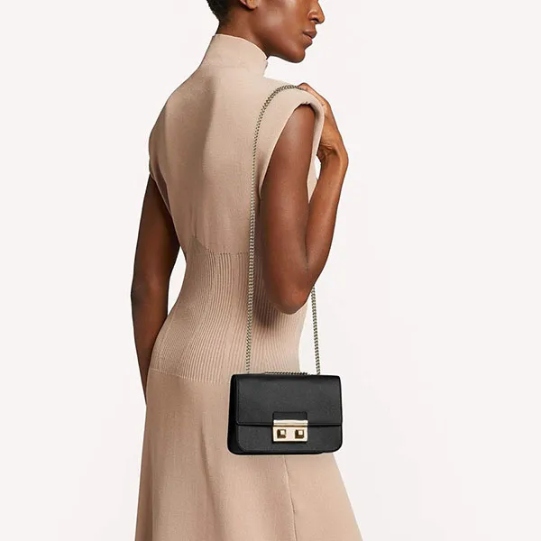 Túi Xách Furla Bella Mini Crossbody Nero New Màu Đen