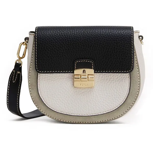 Túi Đeo Chéo Furla Club 2 Mini Bag M Nero Phối Màu