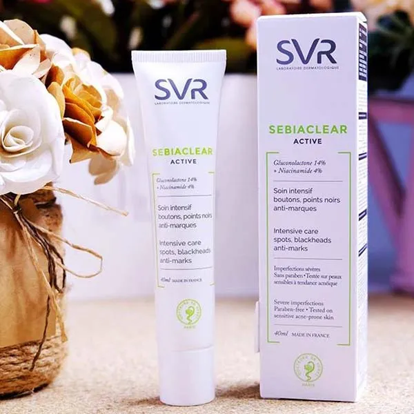 Kem Dưỡng Hỗ Giảm Mụn SVR Sebiaclear Active 40ml