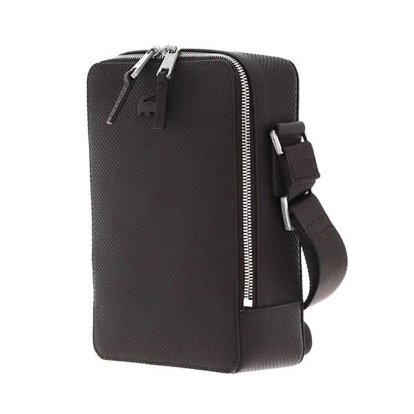 Túi Đeo Chéo Lacoste Chantaco Vertical Camera Bag Ganache NH3271CE H15 Màu Nâu