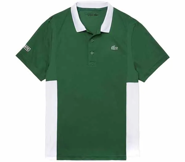 Áo Polo Lacoste Men's Sport Piqué Polo Shirt Green / White DH2053-51 7AZ Màu Xanh Lá Cây Size XS - Thời trang - Vua Hàng Hiệu