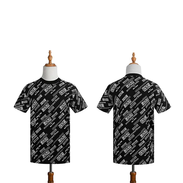 Áo Phông Versace Jeans Couture T-Shirt Uomo Nero 71GAH6R2 JS000 899 Màu Đen