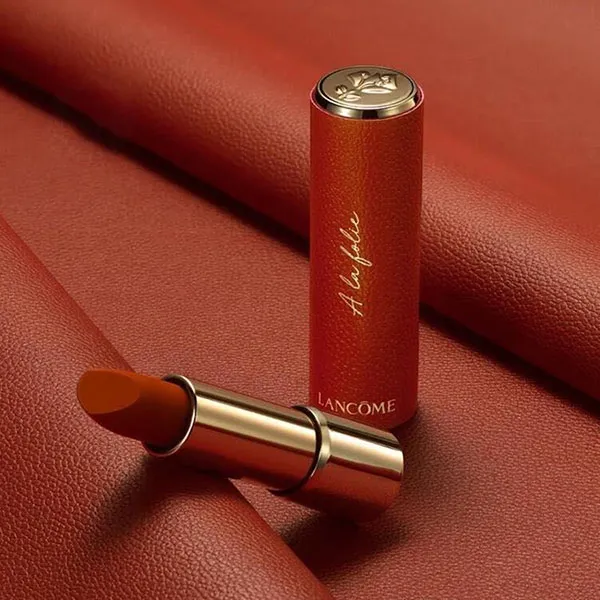Son Lancôme Limited 196 A La Folie Màu Đỏ Cam Cháy - Son Môi - Vua Hàng Hiệu