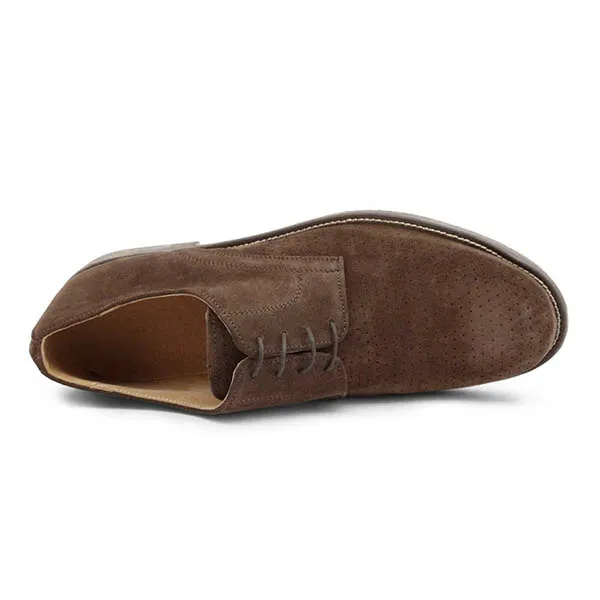 Giày Tây Nam Duca Di Morrone Da Lộn O6d_Camoscio_TDM Màu Nâu Size 40
