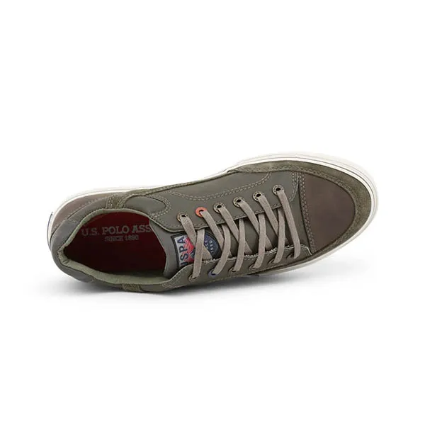 Giày Thể Thao Nam U.S Polo Assn. Màu Xanh Olive Size 40