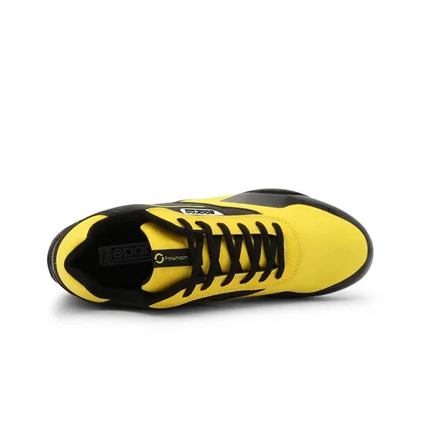 Giày Thể Thao Nam Sparco Màu Đen Vàng Size 42