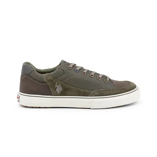 Giày Thể Thao Nam U.S Polo Assn. Màu Xanh Olive Size 40