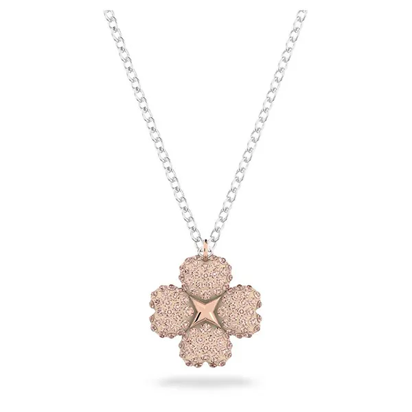 Dây Chuyền Swarovski Latisha Pendant Flower, Pink, Mixed Metal Finish 5636488 Màu Hồng