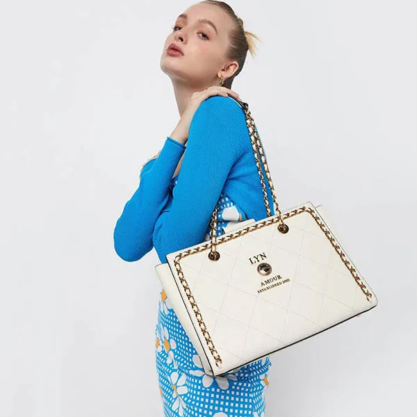 Túi Tote Lyn Aimee L Tote Bags LL22CBF146 Màu Trắng