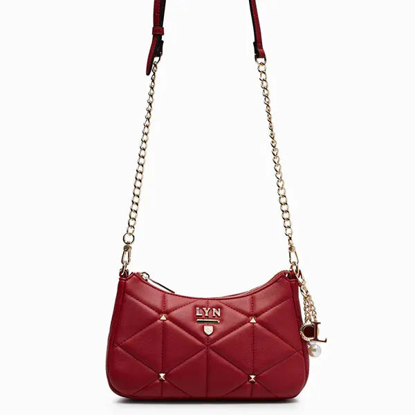 Túi Đeo Vai Lyn Tricia Amused Shoulder Bags LL22CBS184 Màu Đỏ Đậm - Túi xách - Vua Hàng Hiệu