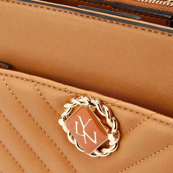 Túi Xách Lyn Harlow Top Handle M Handbags LL22FBF048 Màu Nâu