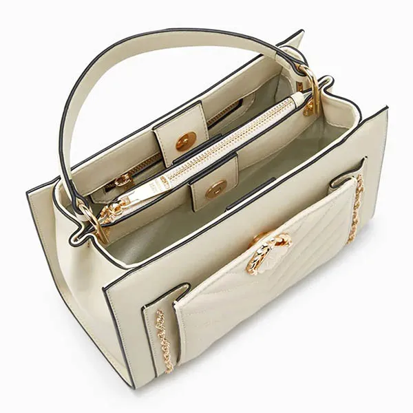 Túi Xách Lyn Harlow Top Handle M Handbags LL22FBF048 Màu Trắng - Túi xách - Vua Hàng Hiệu