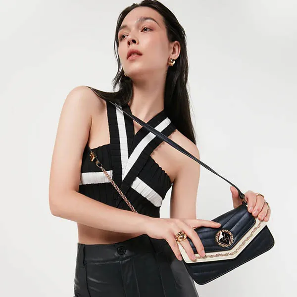 Túi Đeo Chéo Lyn Harlow S Crossbody Bags LL22FBF050 Màu Đen