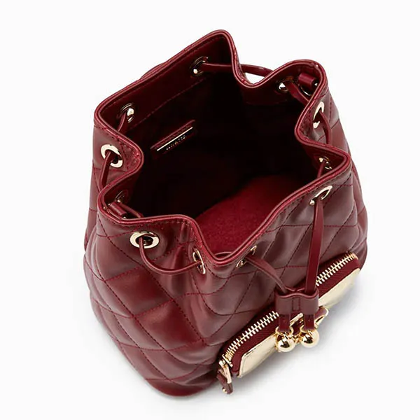 Túi Đeo Vai Lyn Vertina Bucket Bags LL22FBF067 Màu Đỏ Đậm - Túi xách - Vua Hàng Hiệu