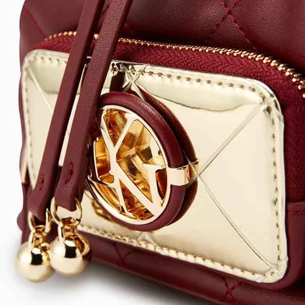Túi Đeo Vai Lyn Vertina Bucket Bags LL22FBF067 Màu Đỏ Đậm - Túi xách - Vua Hàng Hiệu