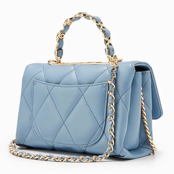 Túi Đeo Chéo Lyn Rose Roma Handbags LL22FBF072 Màu Xanh Blue - 5