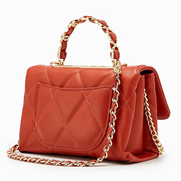 Túi Đeo Chéo Lyn Rose Roma Handbags LL22FBF072 Màu Cam