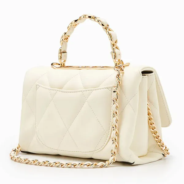 Túi Đeo Chéo Lyn Rose Roma Handbags LL22FBF072 Màu Trắng