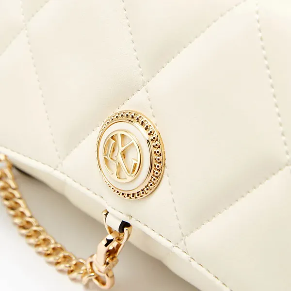 Túi Đeo Chéo Lyn Rose Roma Handbags LL22FBF072 Màu Trắng