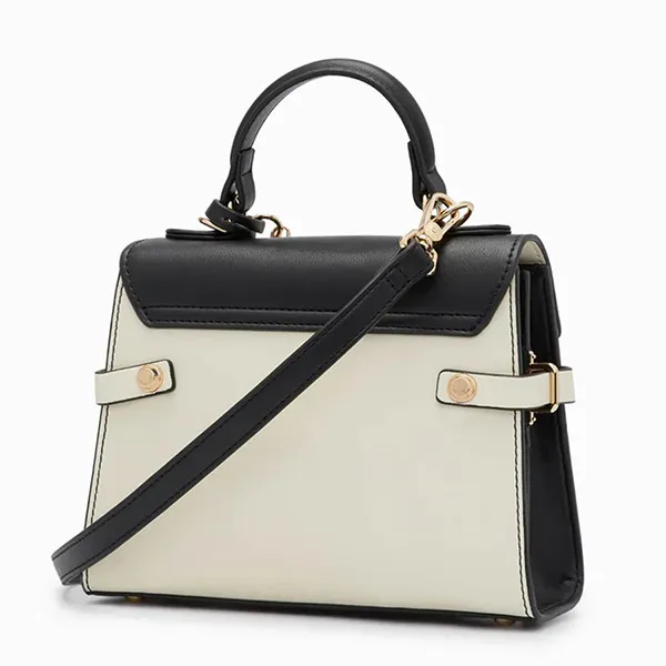 Túi Xách Lyn Academic S Handbags LL22FBS162 Màu Đen Trắng - Túi xách - Vua Hàng Hiệu