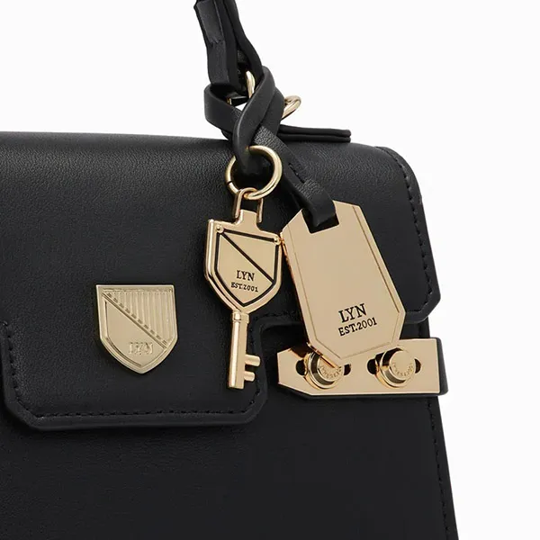 Túi Xách Lyn Academic Plain S Handbags LL22FBS163 Màu Đen
