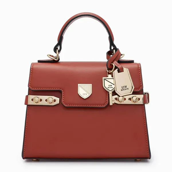 Túi Xách Lyn Academic Plain S Handbags LL22FBS163 Màu Cam - Túi xách - Vua Hàng Hiệu