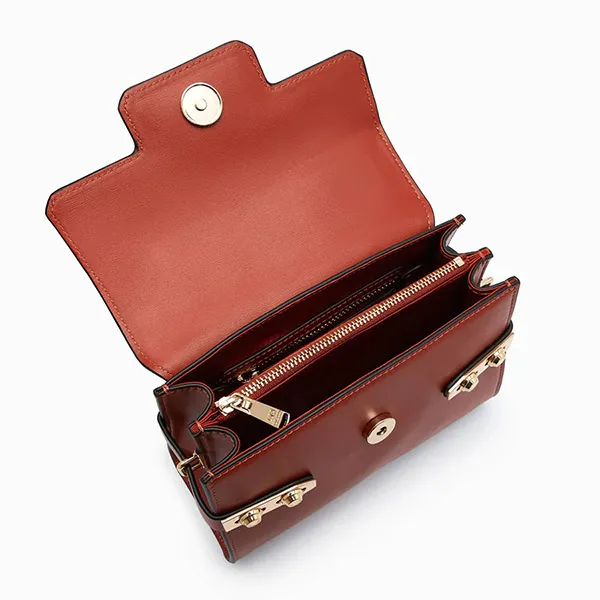 Túi Xách Lyn Academic Plain S Handbags LL22FBS163 Màu Cam - Túi xách - Vua Hàng Hiệu