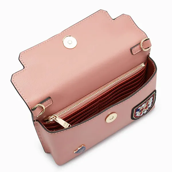 Túi Xách Lyn Academic Mini Crossbody Bags LL22FBS164 Màu Cam Hồng - Túi xách - Vua Hàng Hiệu