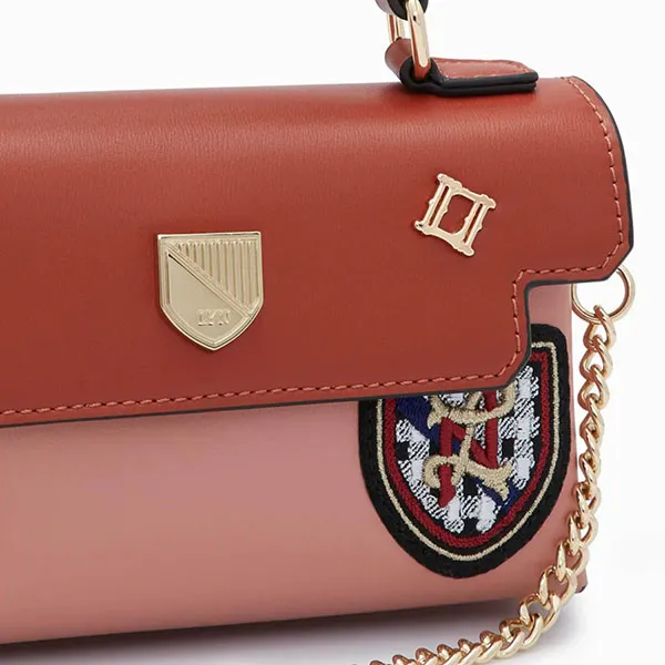 Túi Xách Lyn Academic Mini Crossbody Bags LL22FBS164 Màu Cam Hồng - Túi xách - Vua Hàng Hiệu