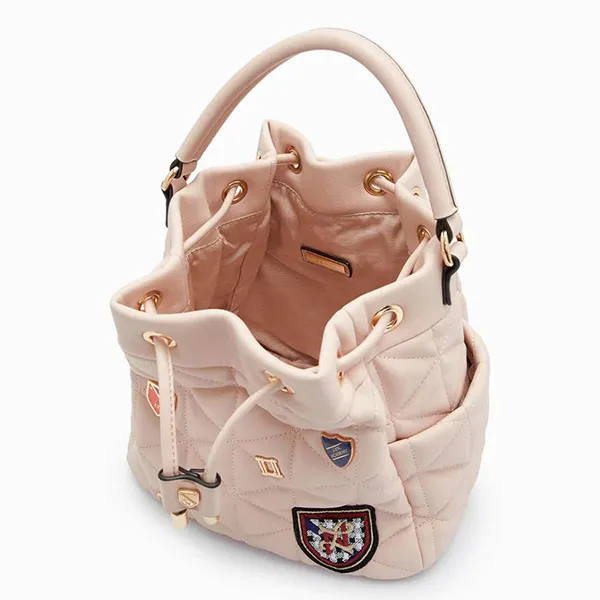 Túi Xách Lyn Academic Q Bucket Bags LL22FBS166 Màu Hồng Nhạt