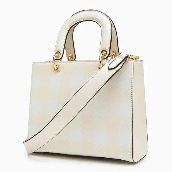 Túi Xách Lyn Acadia Top Handle M Handbags LL22FBS170 Màu Trắng - Túi xách - Vua Hàng Hiệu