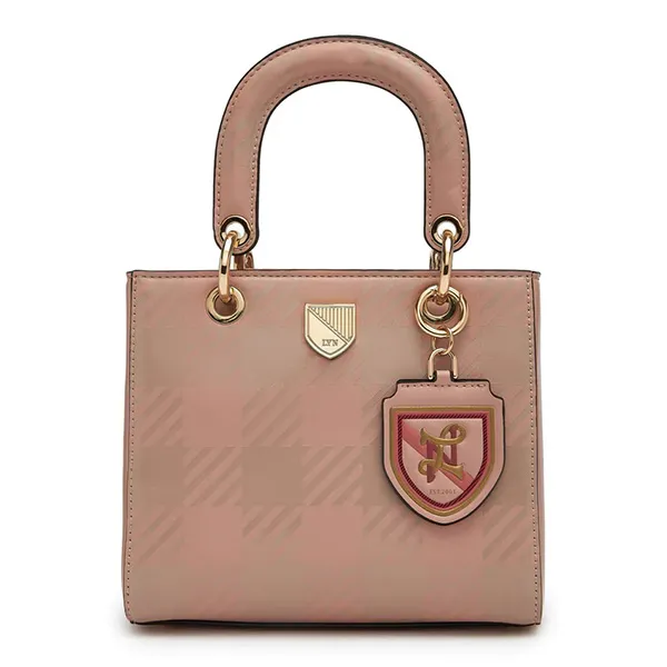 Túi Xách Lyn Acadia Top Handle S Handbags LL22FBS171 Màu Hồng Nâu