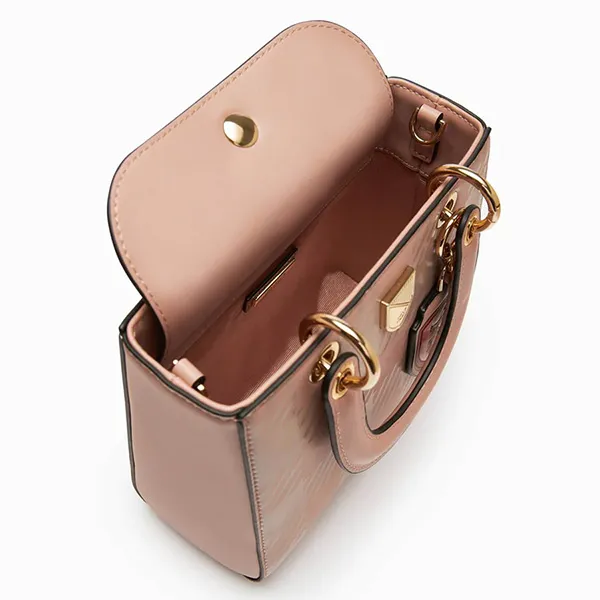 Túi Xách Lyn Acadia Top Handle S Handbags LL22FBS171 Màu Hồng Nâu