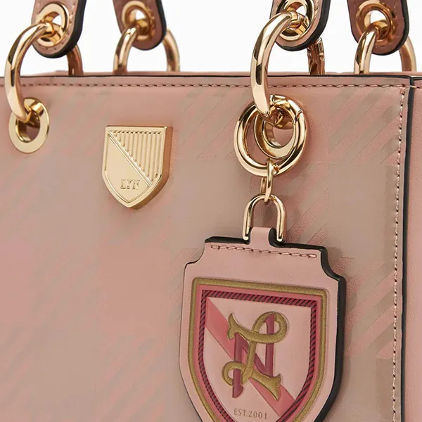 Túi Xách Lyn Acadia Top Handle S Handbags LL22FBS171 Màu Hồng Nâu