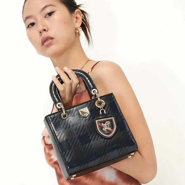 Túi Xách Lyn Acadia Top Handle S Handbags LL22FBS171 Màu Đen - Túi xách - Vua Hàng Hiệu